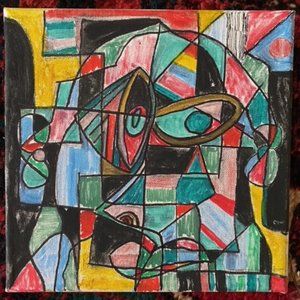 original abstract oil painting